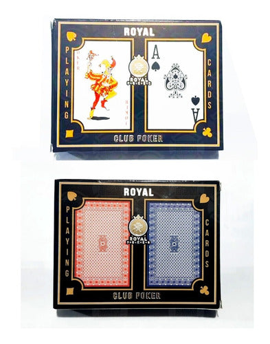 Gymman Poker Royal 2 Decks Playing Cards Jockey Cards 0