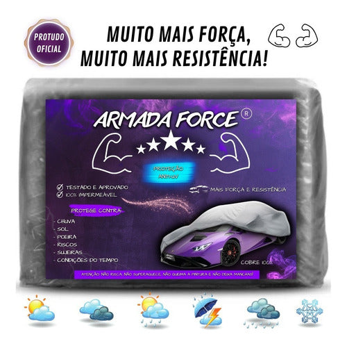 Capa De Cobrir Polo Sedan 100% Forrada Armada Force 1