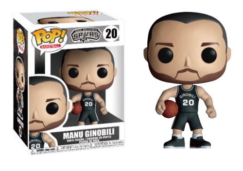 Figura Muñeco Manu Ginobili Funko Pop Basket Nba Basketball 0