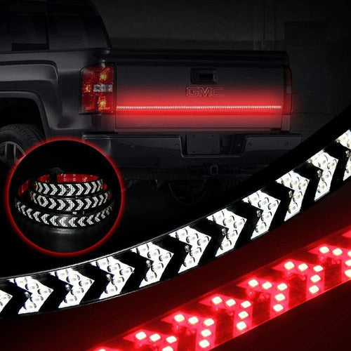 Tira 5 Led 5050 Hilera 90cm Giro Posicion Marcha Atras! Stop 2