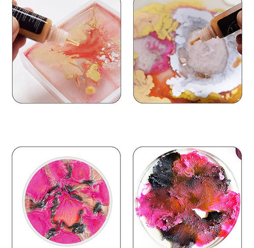 DARUMASHOP Alcohol-Based Individual Metallic Pigment for Resin 10ml 2