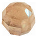 Faceted Rock Crystal Sphere with Rutilated Quartz Titanium Rutilo Inclusions 0