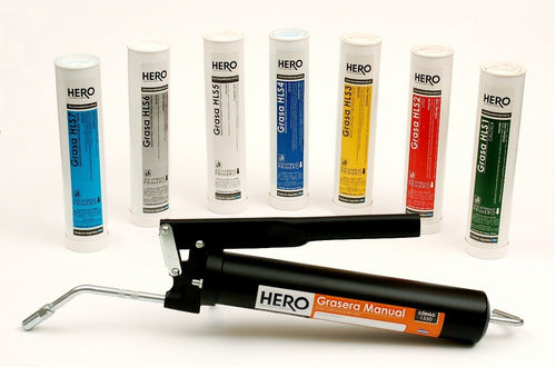 Hero Lithium Grease Cartridge 400g for Manual Grease Guns/Various Applications 1