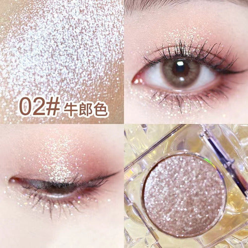 DD2REGALOS Sombra Iluminador Reflectivo Super Brillante Glitter Polvo 3