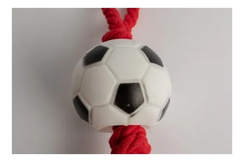 Rascals Dog Toy Ball with Rope Anti-Stress 3