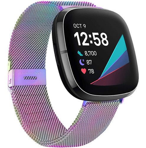 Mallas Metalica Para  Fitbit Sense Y Versa 3- S (n5v9) 0