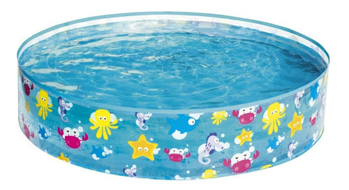 Bestway Oceano Themed Round Rigid PVC Pool 122x25cm 0