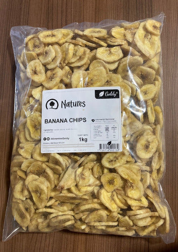 Alimentos Goldy Banana Chips - Excellent Quality and Price - 500g 1