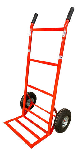 Crex Export 180 Kg Capacity Heavy-Duty Load Cart with Pneumatic Wheels 0