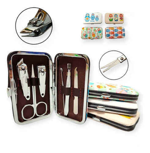 Mamuschka 6 Pcs Steel Manicure Set 0