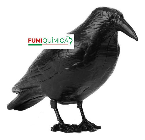 Raven Cuervo Plástico Espanta Palomas X 2 Unidades 0