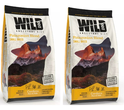 Pack Wild Patagonian Adult Dog Small Breed 2 Bolsas X 7.5 Kg 0