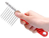 QUMY Pet Grooming Comb Rake for Loose Fur Removal 4