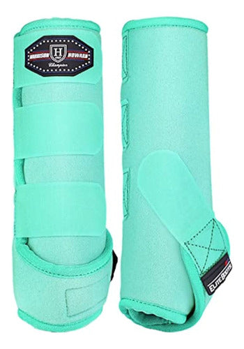 Harrison Howard Horse Sport Medicine - Front Impact Absorption Boots with Limb Protection 0