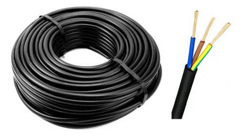 Conduelec Cable Taller 3x1.5 Mm Rollo X 20 Mts Tipo Tpr Electro Cable 0