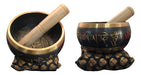 Only-Woman Tibetan Bowl Imported 7 Metals 13cm + Accessories Box 2