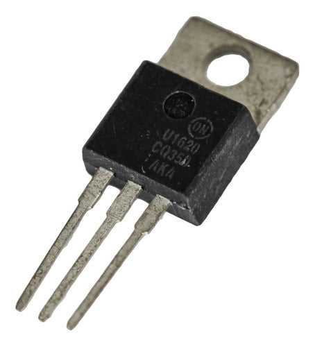 Diodos Mur 1620 = U 1620 U1620 16a 200v Cat To-220ab Htec 0