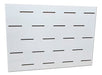 MJmaderas Panel Ranurado Qatari 1.30x90 - Nuevo Modelo - Únicos Blanco 2