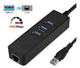 3 Port USB 3.0 Hub with Gigabit Ethernet Adapter 4