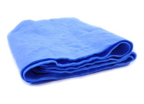 Large Absorbent Chamois Cleaning Cloth 66x43 Synthetic Suede 0