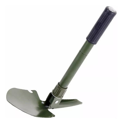 Foldable Waterdog Compact Shovel with Saw Blade Compass + Camping Hunting Fishing Survival Case 0