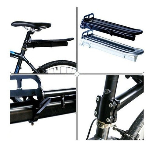 Floating Aluminum Rear Bike Rack by Timalo 3