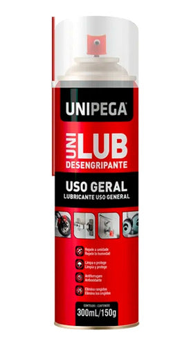 Unipega Desengripante Lubricante 330ml 0