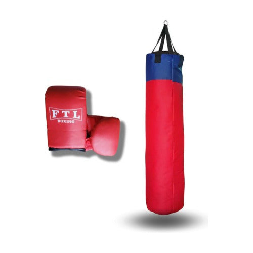 Trops Promo Boxing: 90 Cm Punching Bag + Training Gloves Combo 0