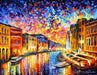 Foto Hd 65x85cm Veneza Itália Gravura Leon. Afremov 0