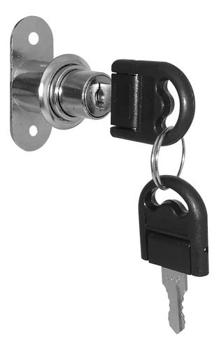 Push Lock Nickel for Furniture Mundo Cima C 0