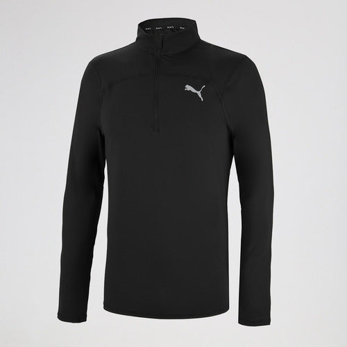 Puma Run Cloudspun Men's Hoodie in Black | Dexter 0