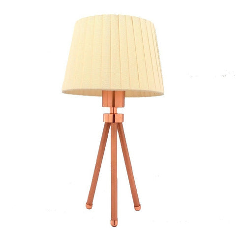 Artyluz Modern Copper Tripod Table Lamp for Bedroom 0