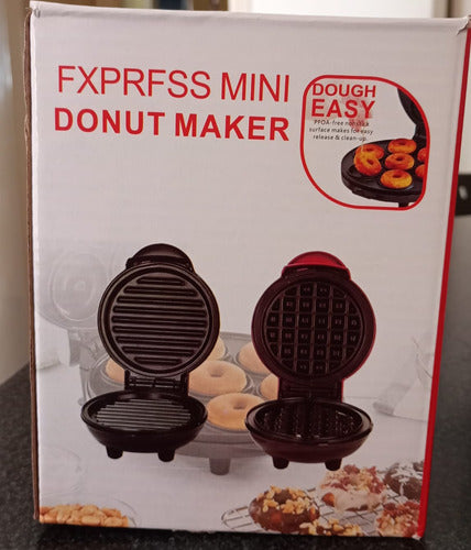 Generic Mini Donut Maker, Waffle Type, Non-Stick 1