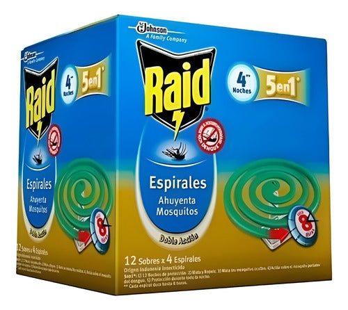 Espirales Raid  Verde Pack X 4 Cajas - 192 Unid - Promo!!! 1