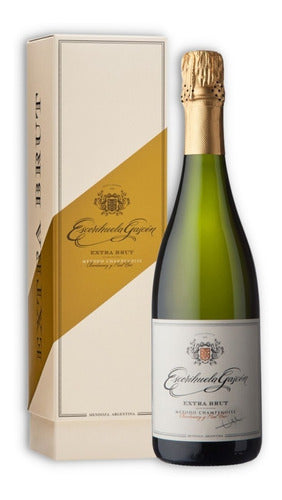 Escorihuela Gascón Extra Brut Sparkling Wine 750ml with Gift Box 0