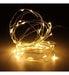 El Rey de la Navidad Warm White LED Wire Lights 5m Battery Operated Decorative String 3