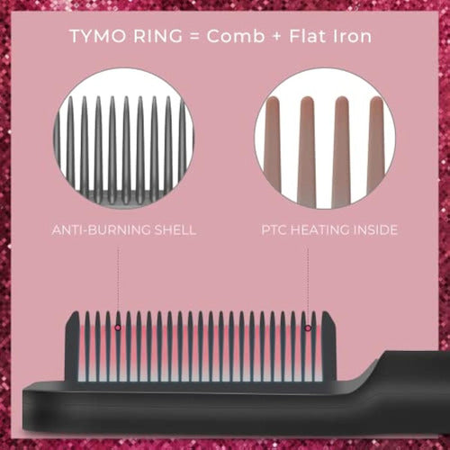 Tymo Ring - Plancha De Pelo Y Voluminizador, Peine 2