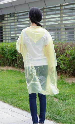 GALARIO PRODUCTOS Disposable Rain Poncho X20 Units for Events and Festivals 4