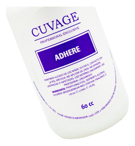 Cuvage Adhere Cleanser for Sculpted Nails Gel Manicure 60cc 3