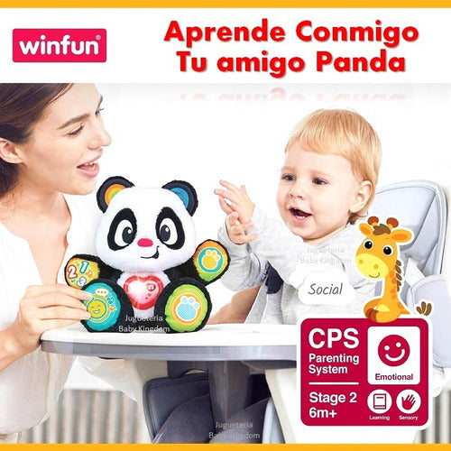 Winfun Peluche Didactico Amigo Inteligente Panda Pal 1