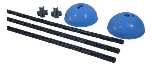 New Plast Adjustable Hurdle Set 30cm 50cm 70cm 1m 5