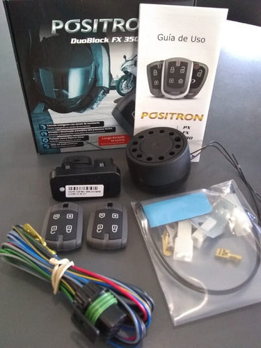 Positron PST FX 350 Motorcycle Alarm with Installed Presence Sensor 2