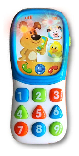 Hap-P-Kid Little Learner Toy Cell Phone - Bilingual Learning Fun for Kids 4