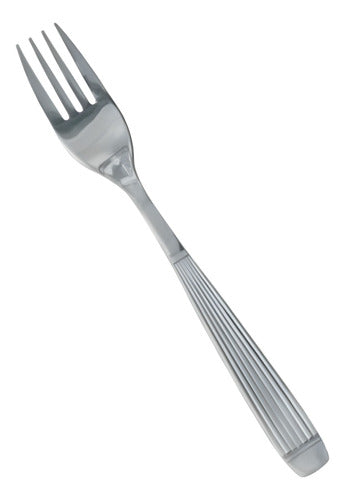 Carol Stainless Steel Table Fork Set X12 3