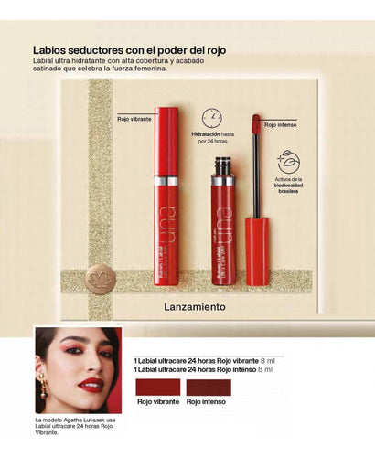 Natura Labial Utracare 24 Hs Una Intenso Lip Balm - 8ml 5