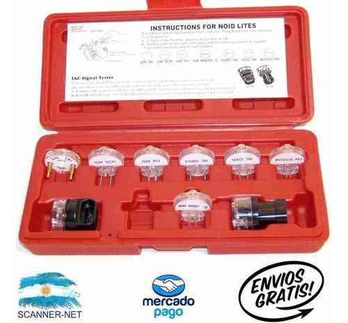 Eurotech NOID Lamp Diagnostic Kit for Automotive Electronic Injection + Automotive Programs + Injection Electronic Course 4