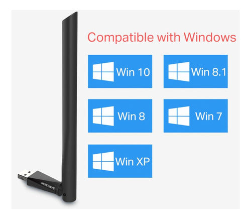 Adaptador Wi-fi - Mercusys / Doble Banda Conector Usb 2.0 3