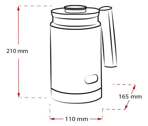 Espumador De Leche Melitta Cremio 1