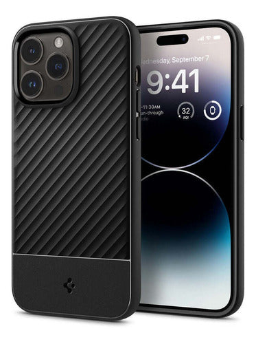 Spigen Core Armor iPhone 14 Pro - Black Mate 0