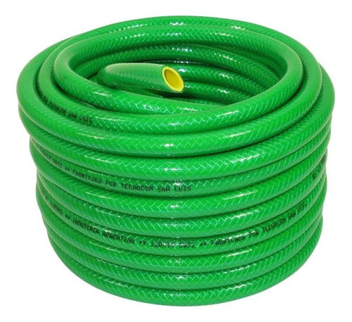 Tecnocom Braided Green Irrigation Hose 1/2 Inch X 50m 0